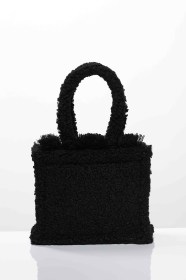 TEDDY BLACK MINI TOTE BAG (3)